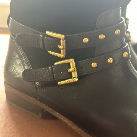 Coach Lilliana Suede/Matte Calf Boots 7.5 - Picture 3 of 6